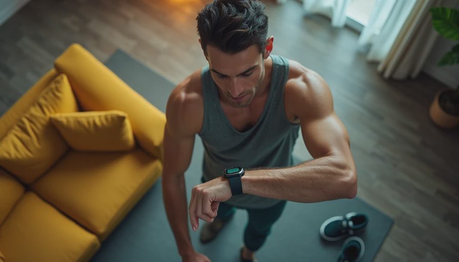 Visual context for fitness watches