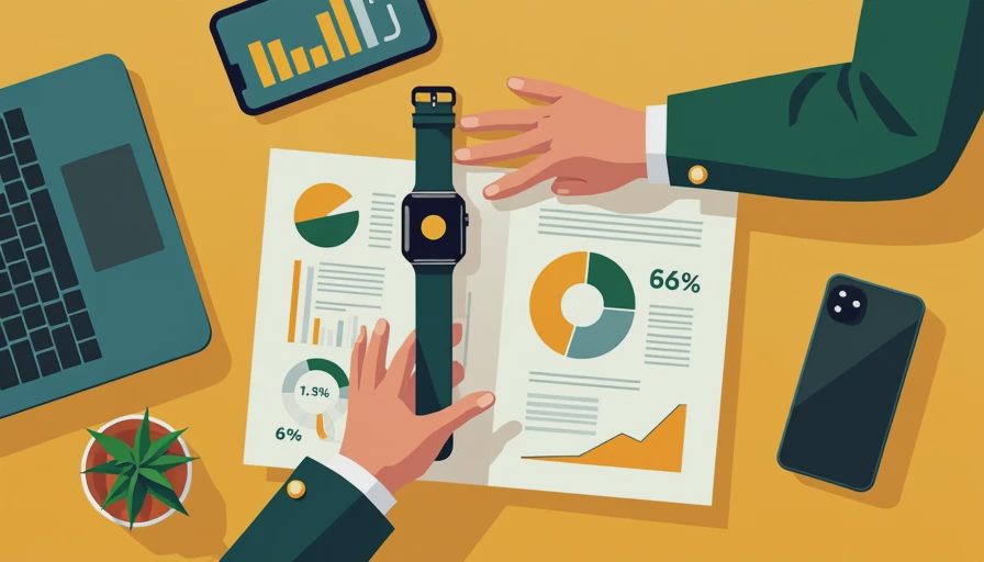 Visual context for battery life smartwatch