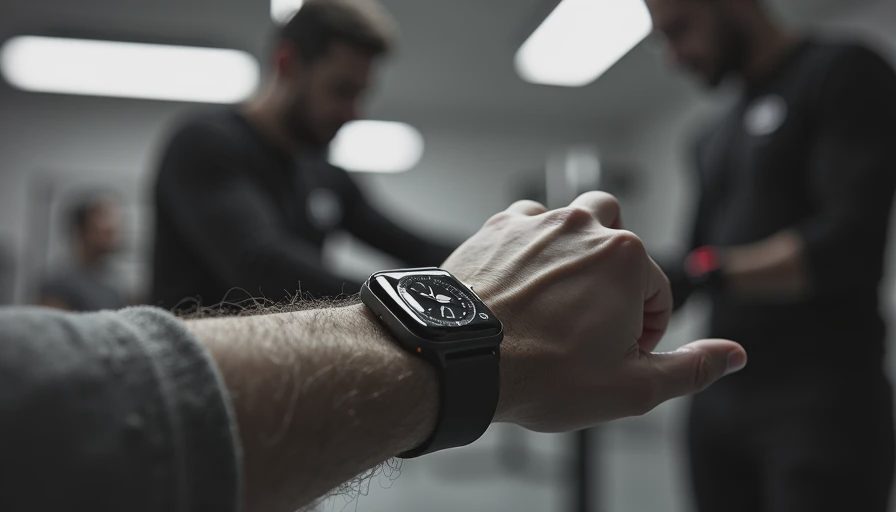 Illustration for durability test smartwatch