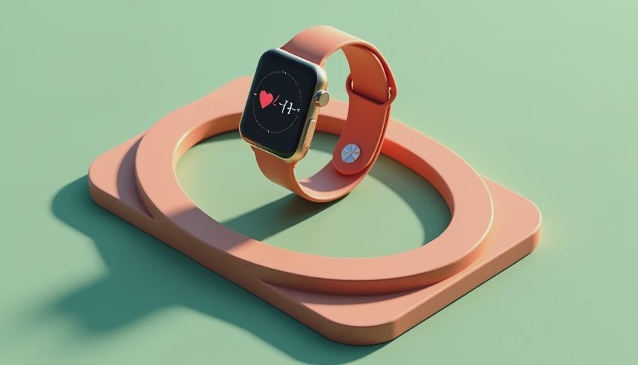 Visual context for resting heart rate