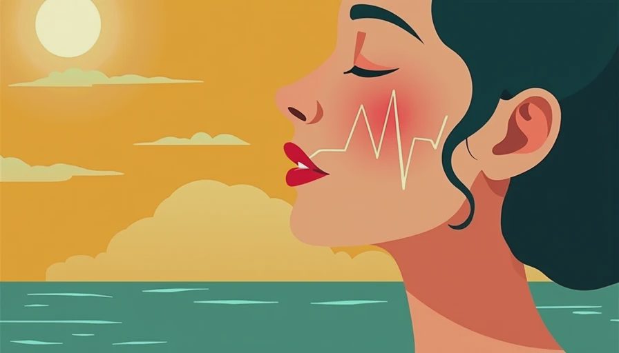 Illustration for how to lower resting heart rate