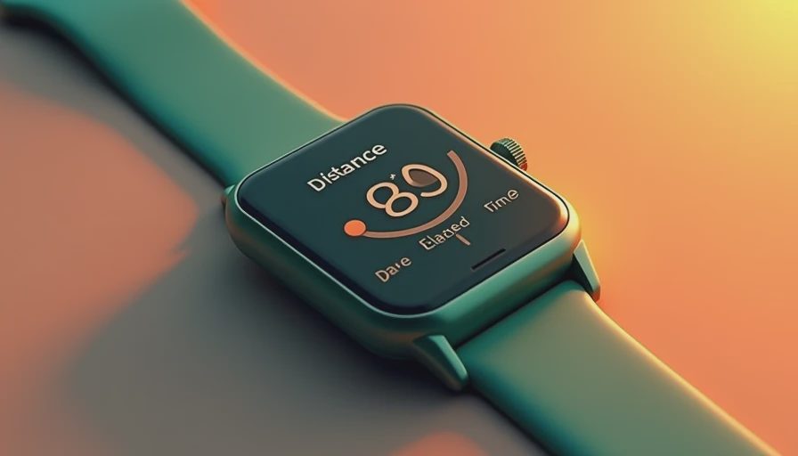 Visual context for running watches