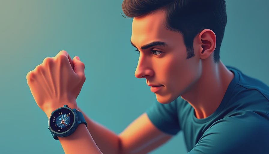 Visual context for smart watch gps running