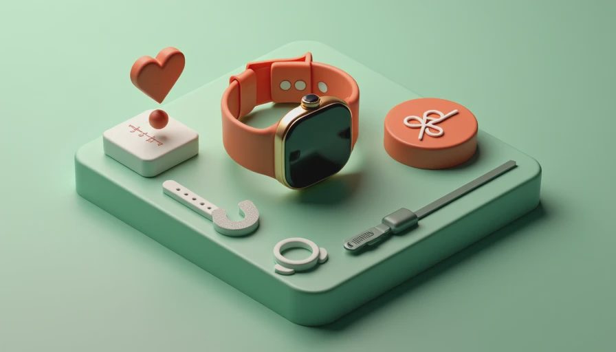 Illustration for smartwatches for ladies