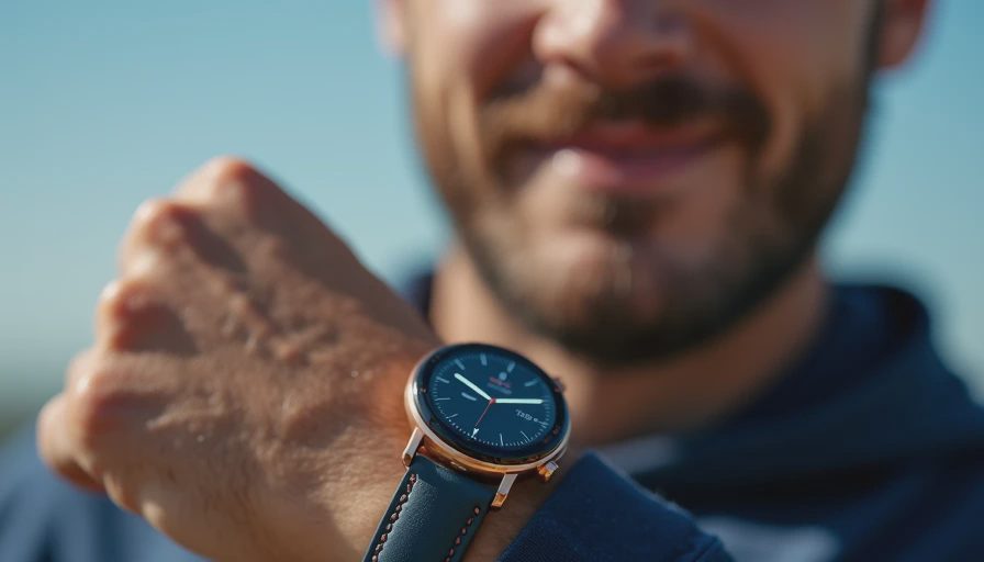 Illustration for smartwatch top