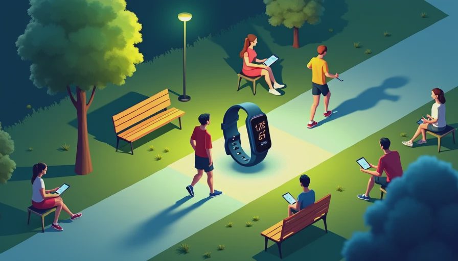 Visual context for fitness tracker comparison